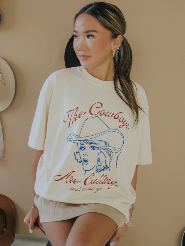 The Cowboys Are Calling Graphic Tee