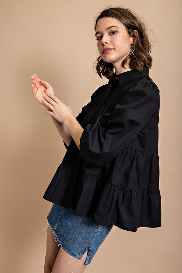 Love The Classics Poplin Top