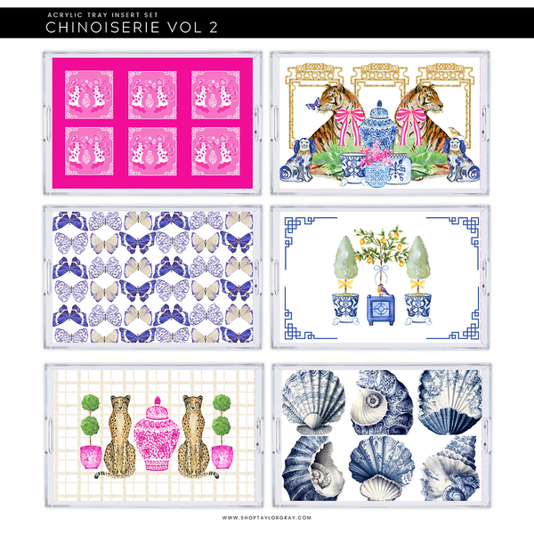 Chinoiserie Insert Set ONLY