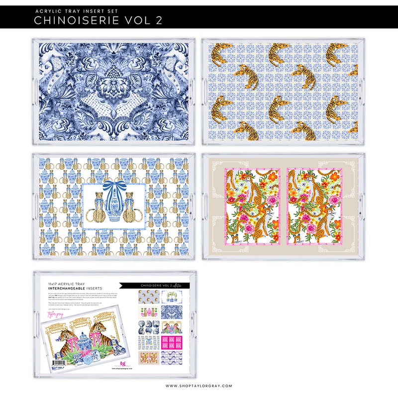Chinoiserie Insert Set ONLY