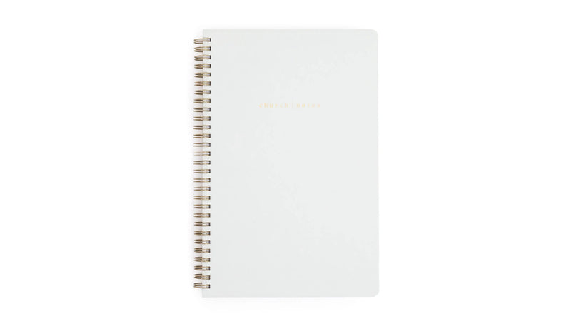 Church Notes Notebook - Dove Grey