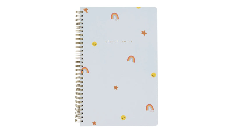 Church Notes Notebook - Happy Icons