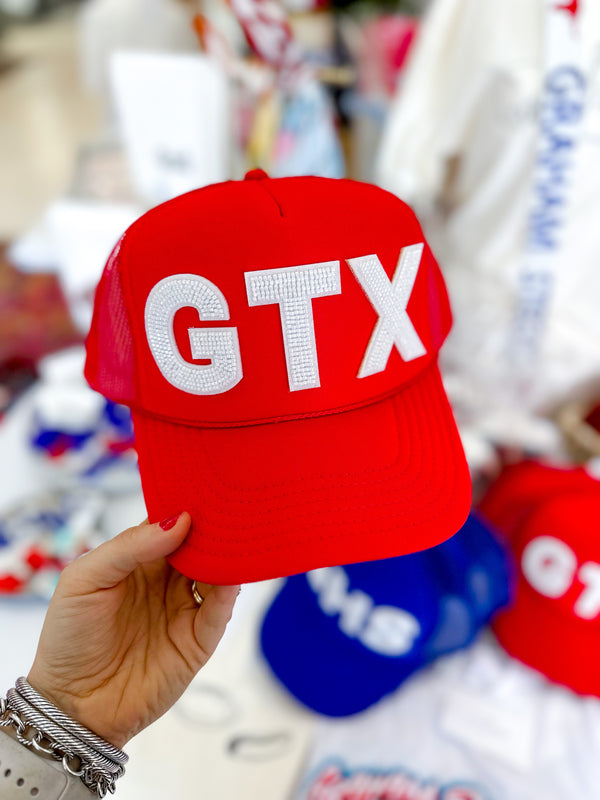 GTX Pearl Letter Trucker Hat