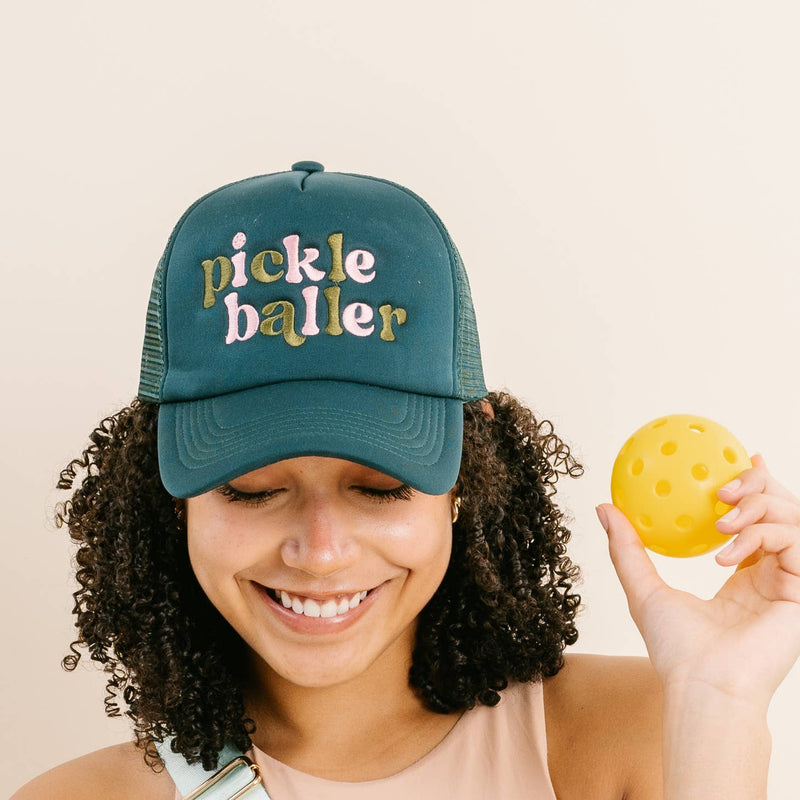 Pickle Baller Trucker Hat