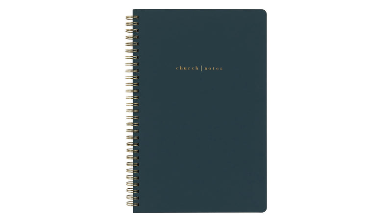 Church Notes Notebook - Navy