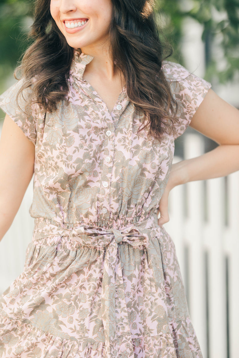 Lily Dress | Blush | Victoria Dunn Designs