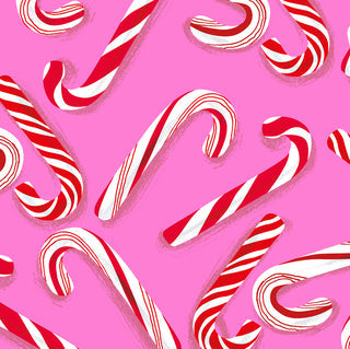 Christmas Candy Cane Wrapping Sheets Set of 5