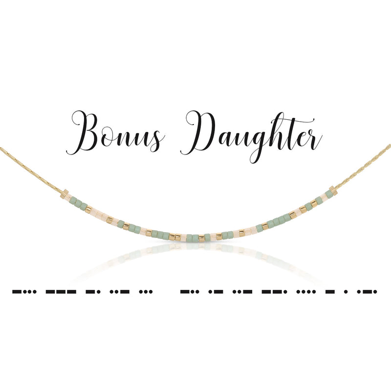 Bonus Daughter Dot & Dash Necklace