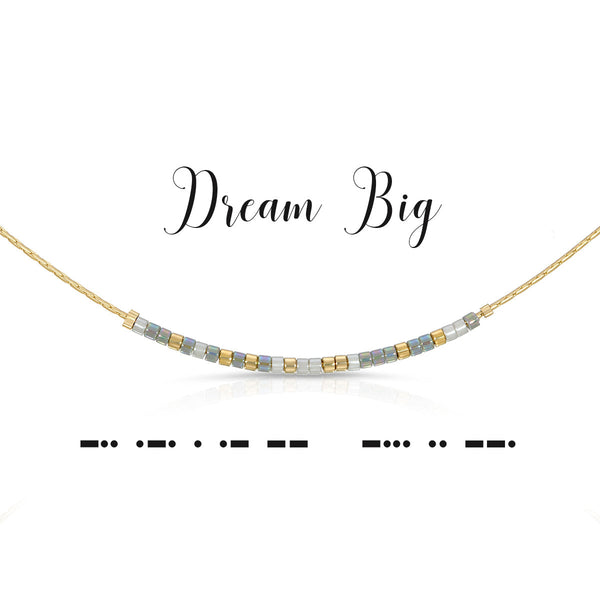 Dream Big Dot & Dash Necklace