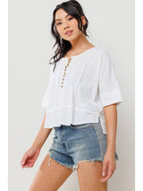 Casual Wear 3/4 Sleeve Tee