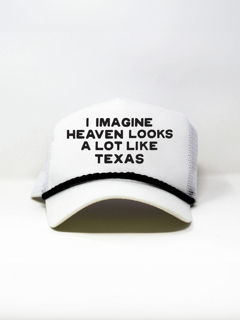 I Imagine Heaven Trucker Hat