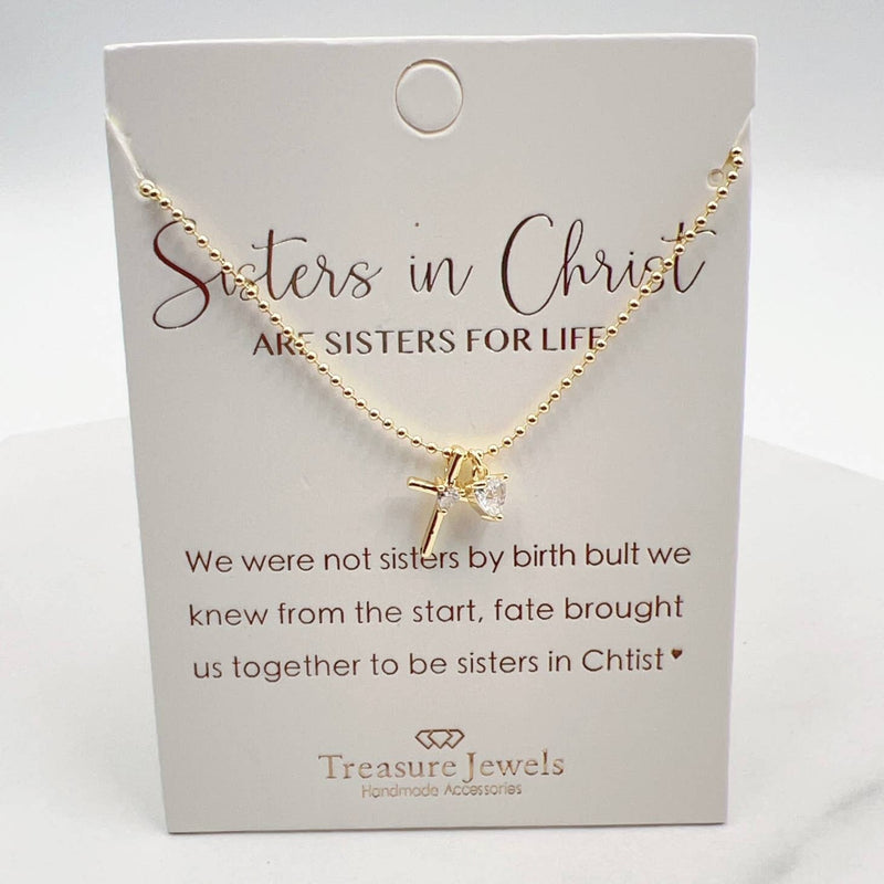 Sisters In Christ Necklace