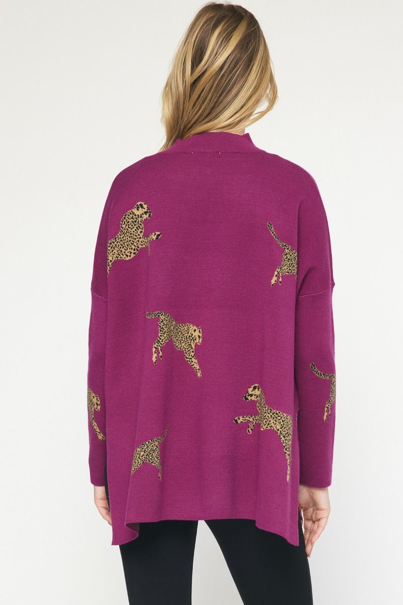 Cheetah Girl Sweater