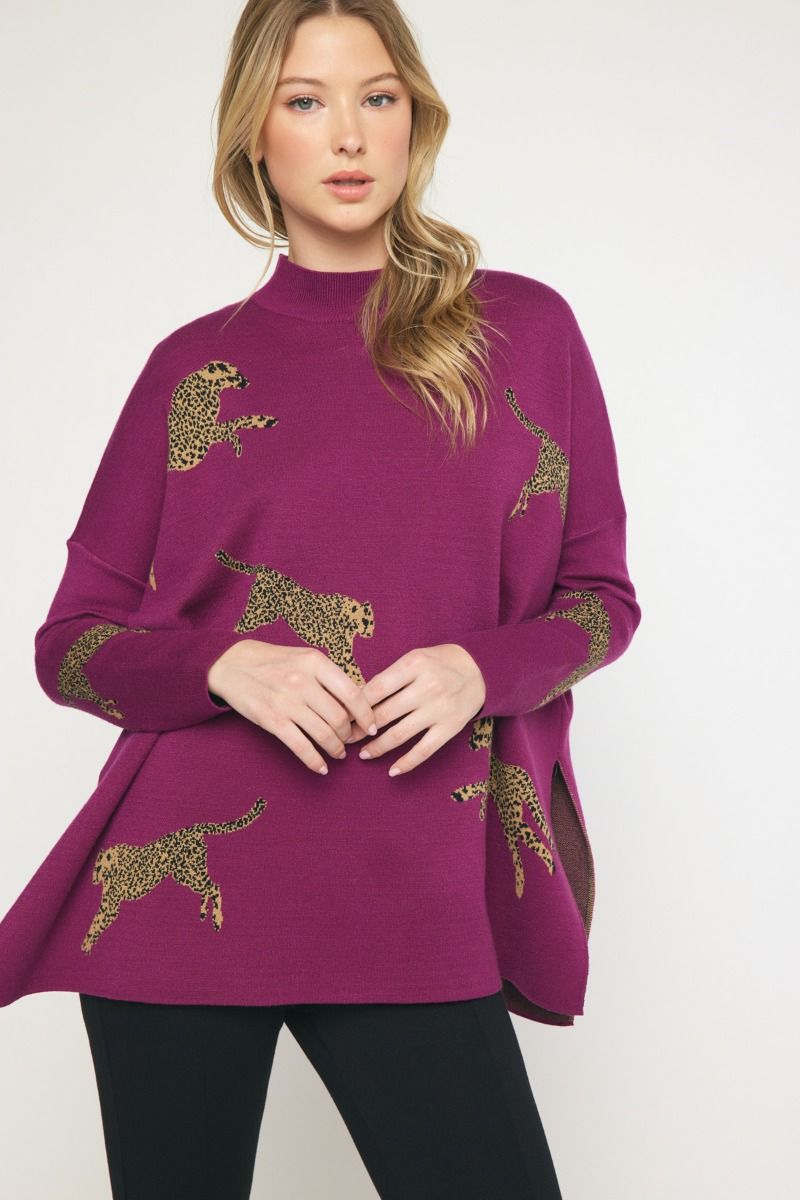 Cheetah Girl Sweater