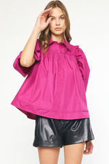 Tickled Pink Blouse