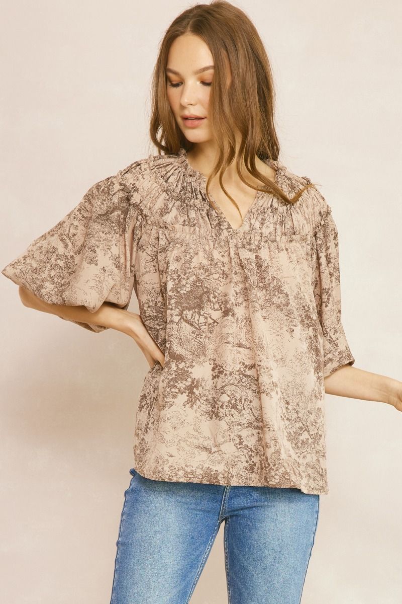 Autumn Afternoon Blouse