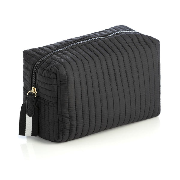Ezra Large Cosmetic Pouch - Black