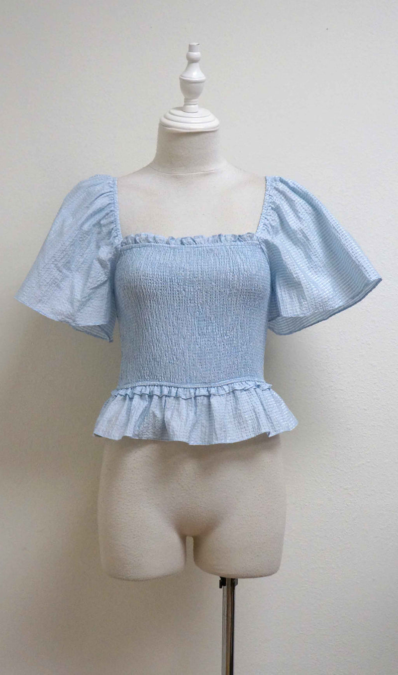 The Beth Smocked Top
