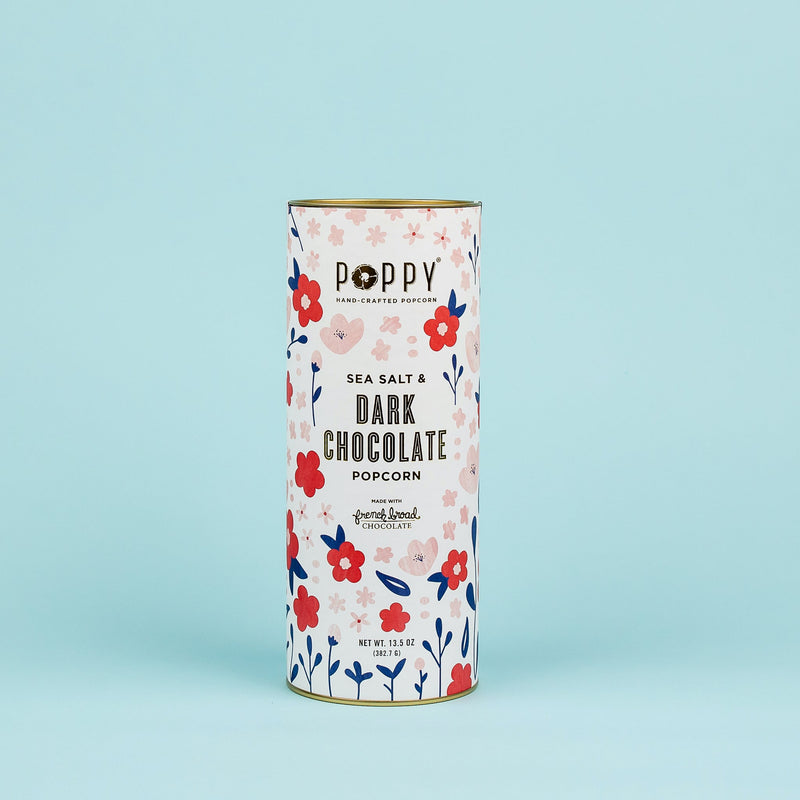 Sea Salt & Dark Chocolate Poppy Popcorn