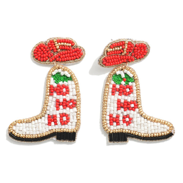 Ho Ho Ho Boot Earrings