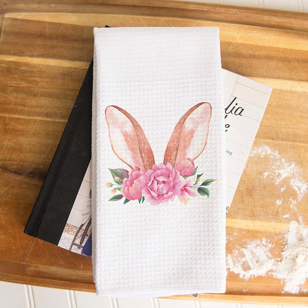 Bunny Ears Spring Kitchen Towel