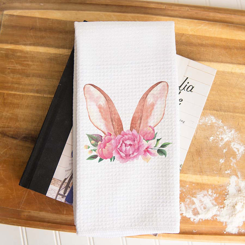 Bunny Ears Spring Kitchen Towel