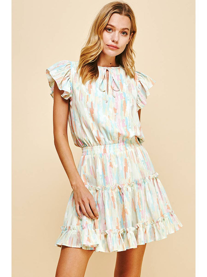 The Watercolor Dress