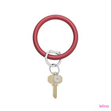 Silicone Big O® Key Ring - Pearlized Collection