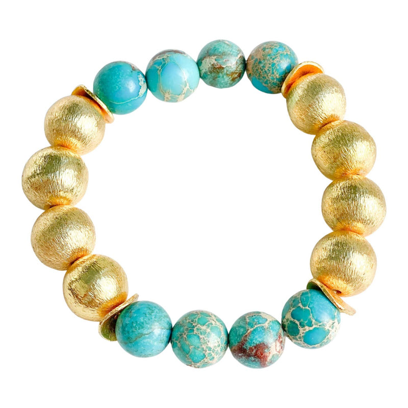 Candace Turquoise Stone Bracelet