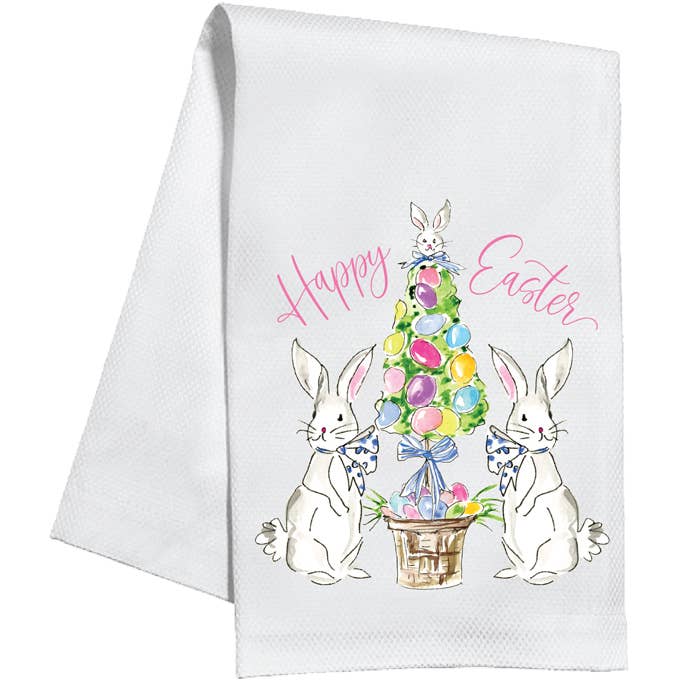 Easter Bunny Tea Towel