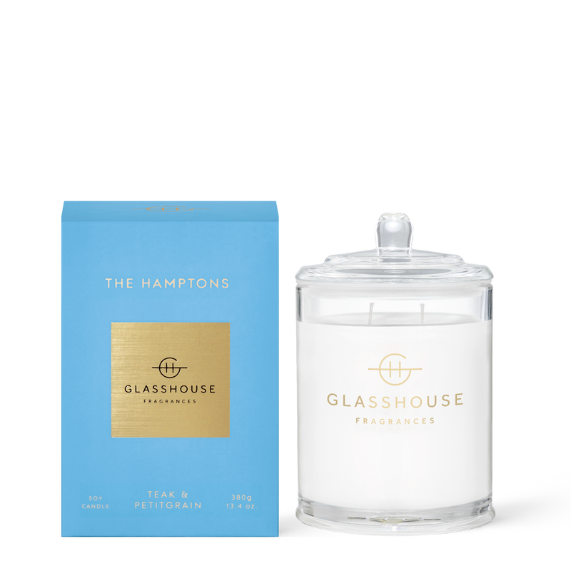The Hamptons | 13.4oz Glasshouse Fragrances Candle