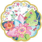 Tobacco Leaf Scalloped Paper Placemat Pads