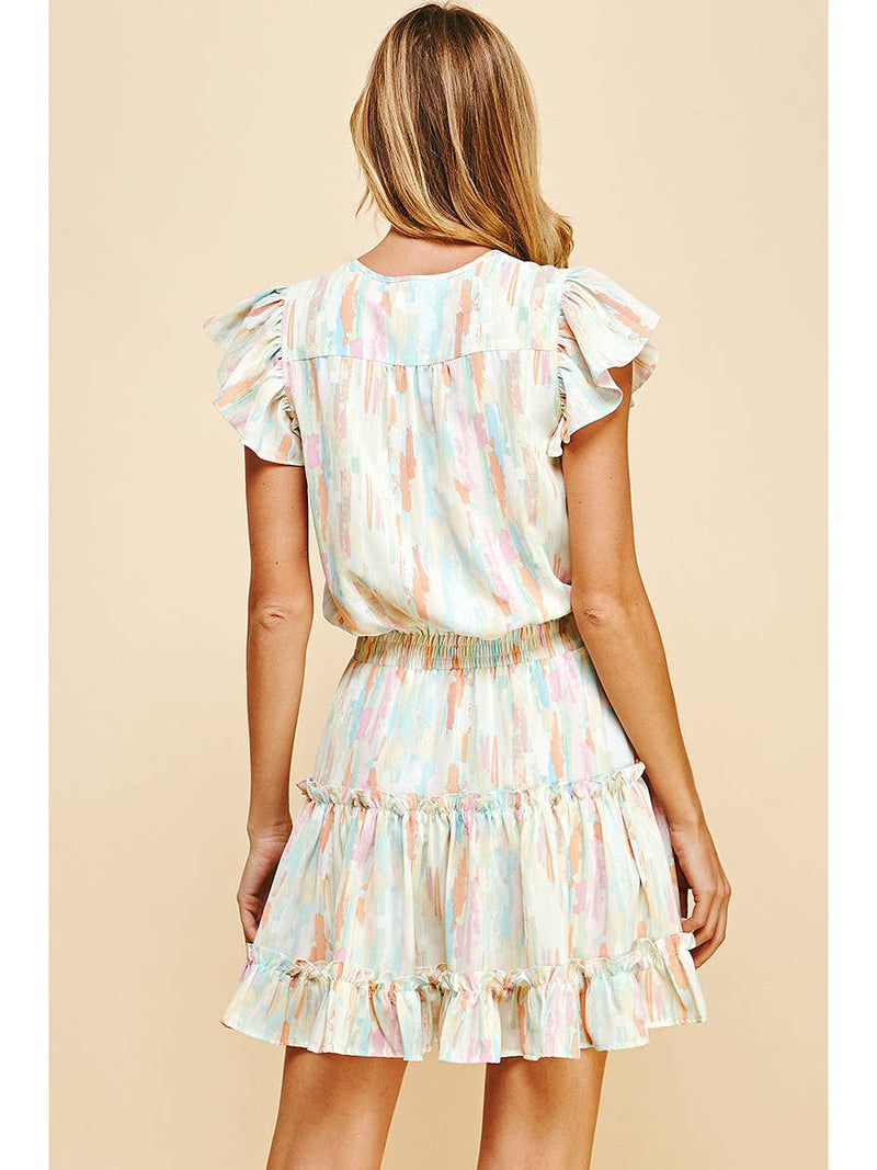 The Watercolor Dress
