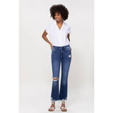 Mid Rise Ankle Flares