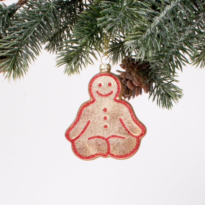 Gingerbread Yogi Ornament