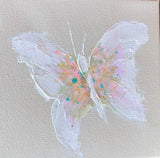 Butterfly by Kati 5”x5” Painting