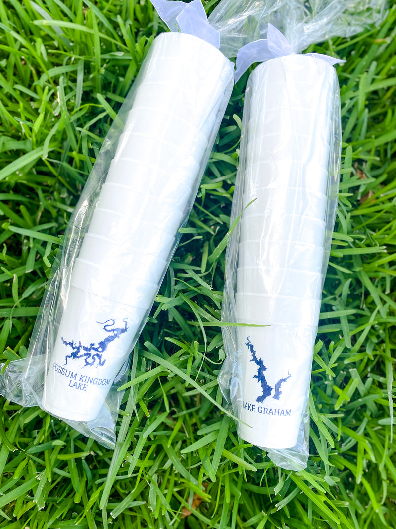 Lake Styrofoam Cups